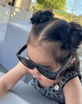 Black Bow Clips